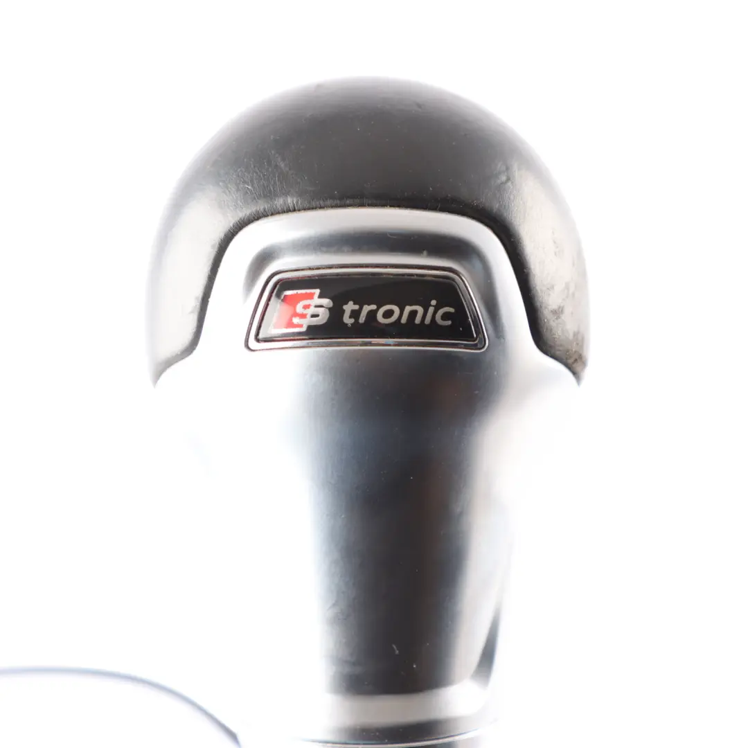 Shift Gear Knob Speed Leather S-Tronic Cover Trim to Audi A1 8X with Part number 8X2713139G Audi A1 8X Shift Gear Knob Speed Leather S-Tronic Cover Trim - SKU 8X2713139G-1 - Part number 8X2713139G