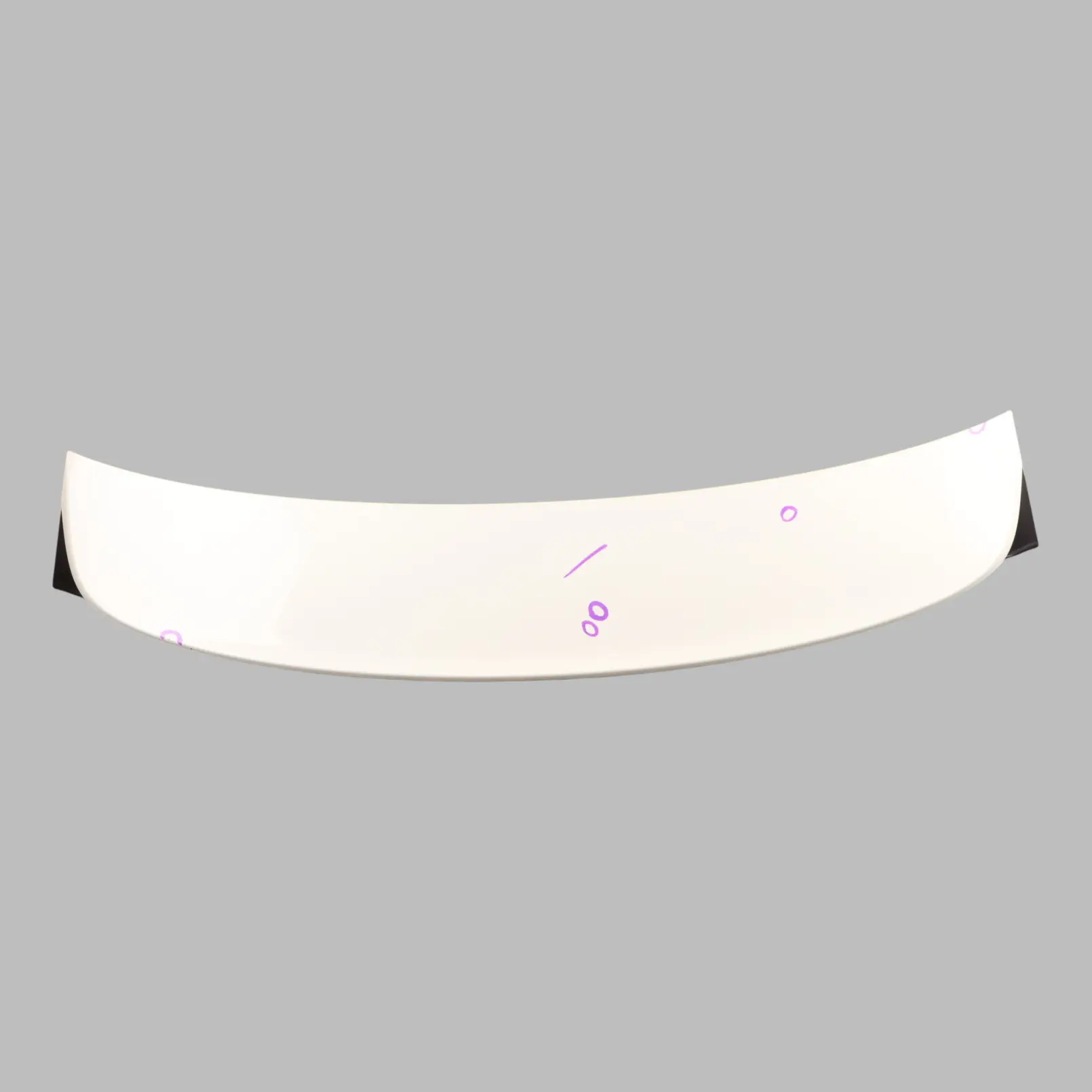 Audi A1 8X Rear Trunk Boot Tailgate Spoiler Trim Amalfi White 8X3827933E