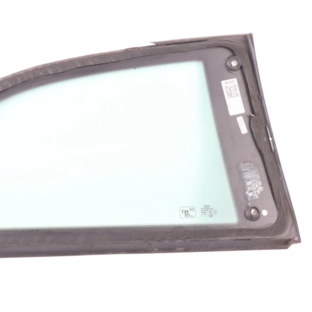 Audi A1 8X Rear Quarter Side Window Glass Left N/S AS2 - SKU 8X3845299-1 - Part number 8X3845299