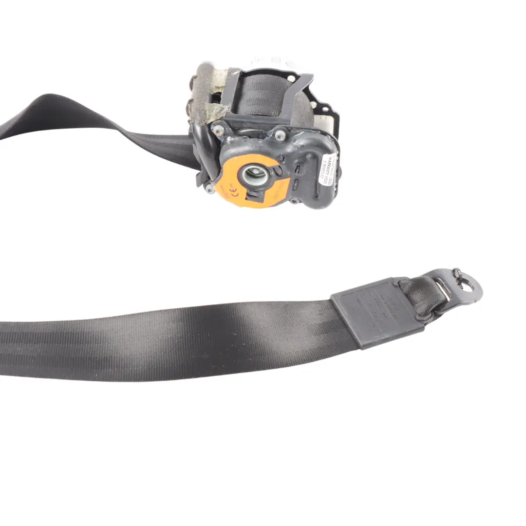 Audi A1 8X Seat Belt Front Right O/S Belt Black - SKU 8X3857706E - Part number 8X3857706E