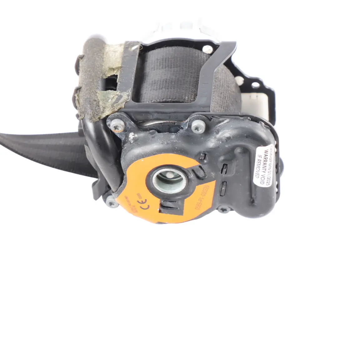Audi A1 8X Sicherheitsgurt Vorne Rechts Gurt Schwarz - SKU 8X3857706E - Teilenummer 8X3857706E