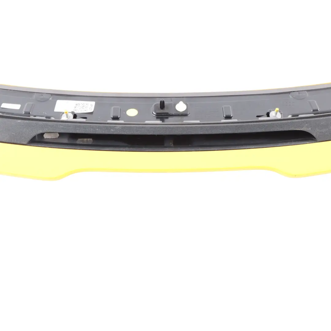 Audi A1 8X Rear Spoiler Tailgate Trunk Trim Panel Vegas Yellow - Z1A - SKU 8X4827933B-VEY - Part number 8X4827933B