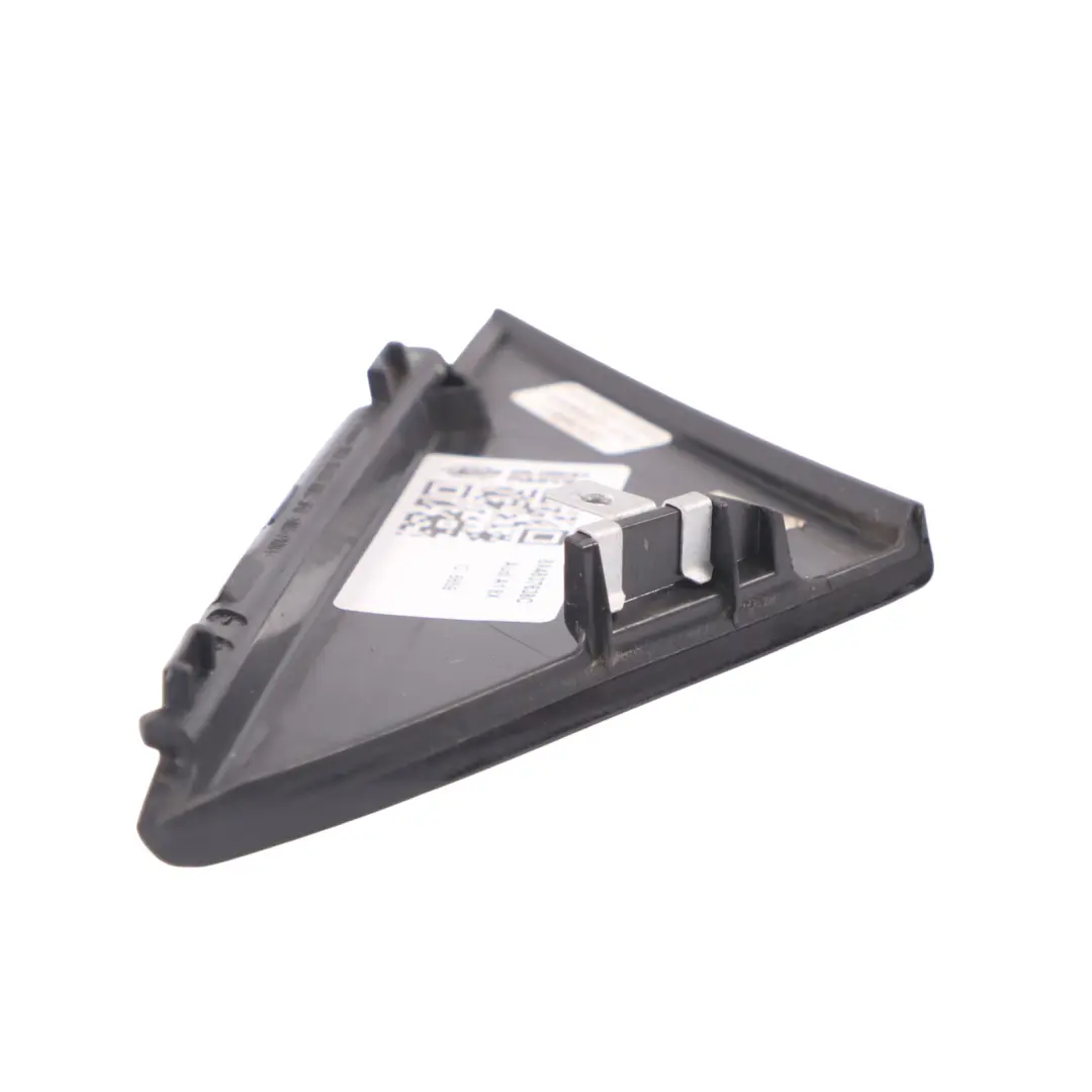 Audi A1 8X Moulure d'angle de porte Avant Droite Cache Bande Noir - SKU 8X4837638C - Numéro de pièce 8X4837638C