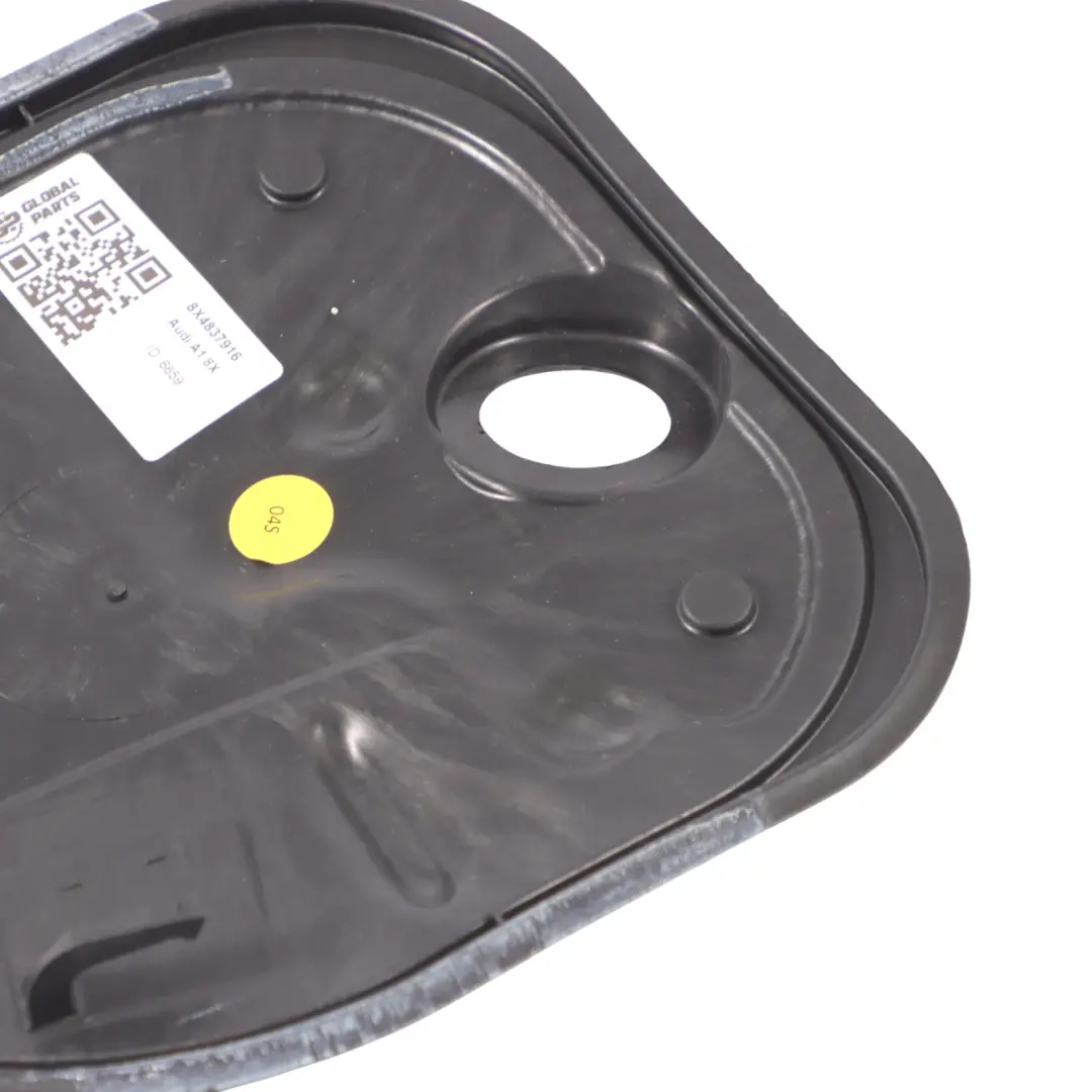 Audi A1 8X Bande recouvrement joint garniture intérieure porte arrière droite - SKU 8X4837916 - Numero di parte 8X4837916
