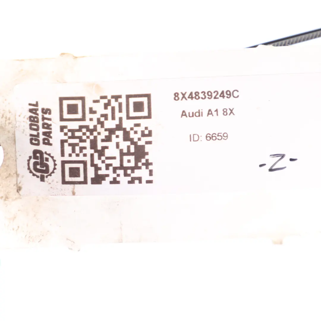 Audi A1 8X Controllo freno posteriore Cinghia arresto Sinistra Destra - SKU 8X4839249C - Numero di parte 8X4839249C