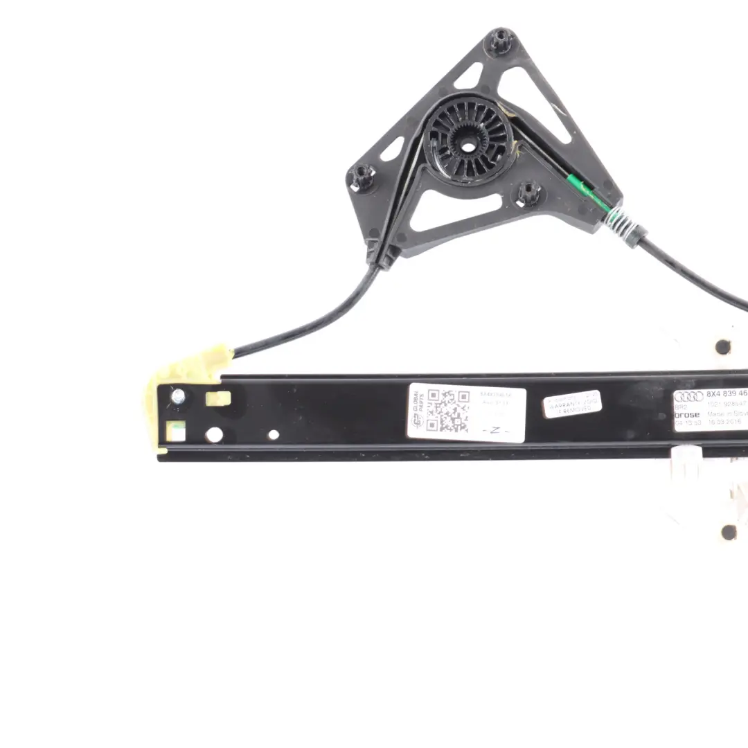 Audi A1 S1 8X Alzacristalli Elettrico Porta Posteriore Sinistra - SKU 8X4839461A - Numero di parte 8X4839461A