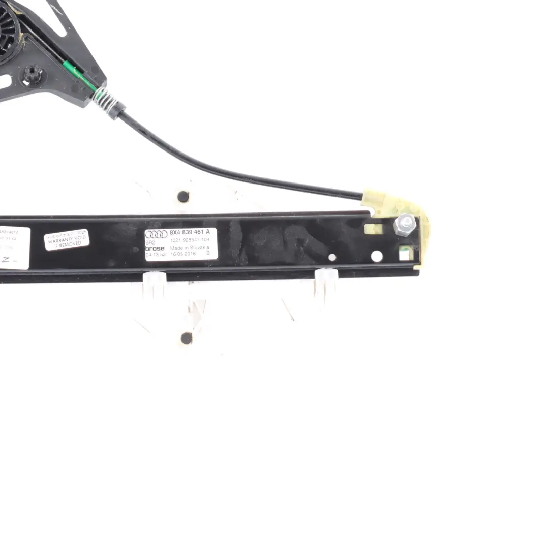 Audi A1 S1 8X Elevalunas Electrico Puerta Trasera Izquierda - SKU 8X4839461A - Número de pieza 8X4839461A