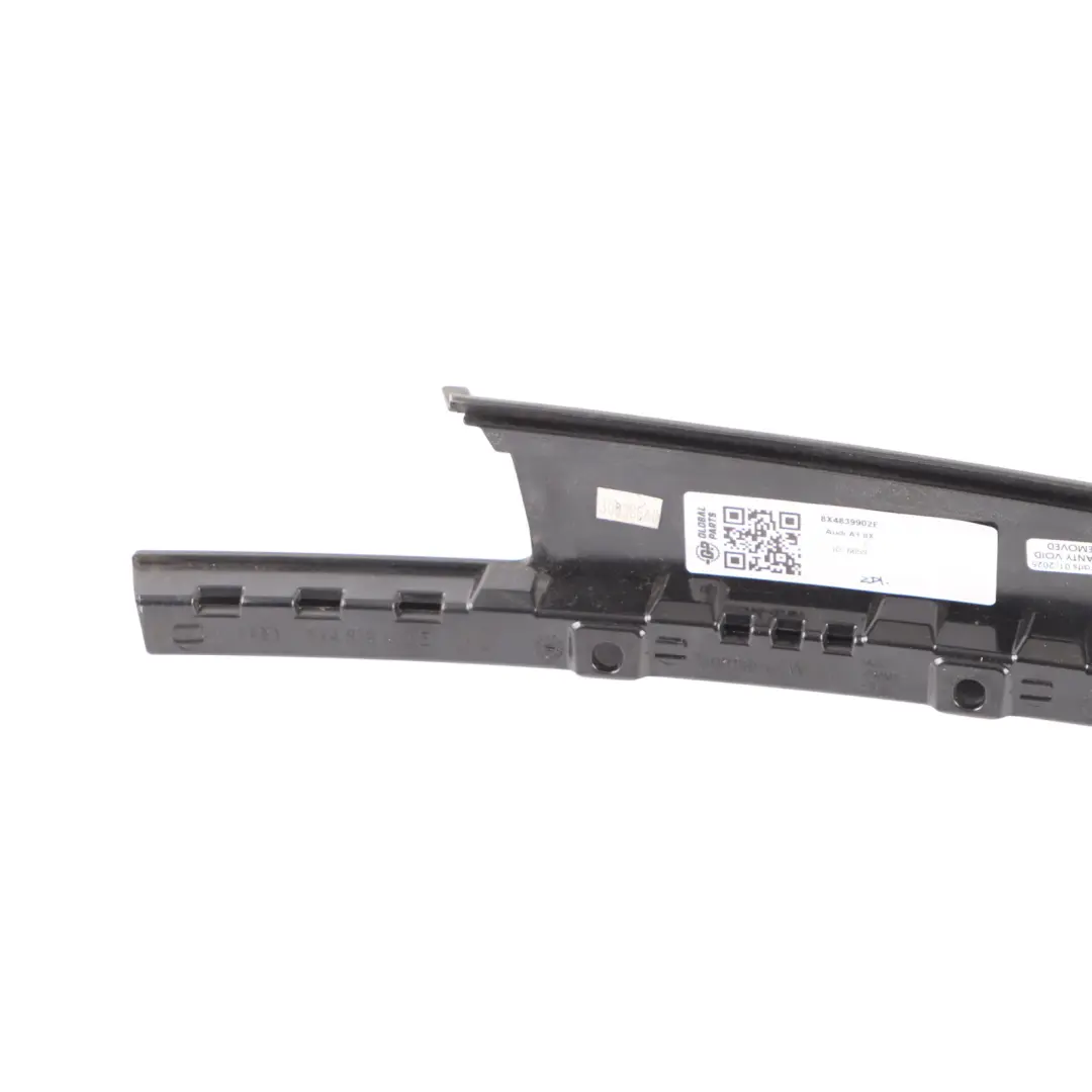 Audi A1 8X Sportback 5Dr Rear Right O/S Door B Pillar Trim High Gloss - SKU 8X4839902E - Part number 8X4839902E