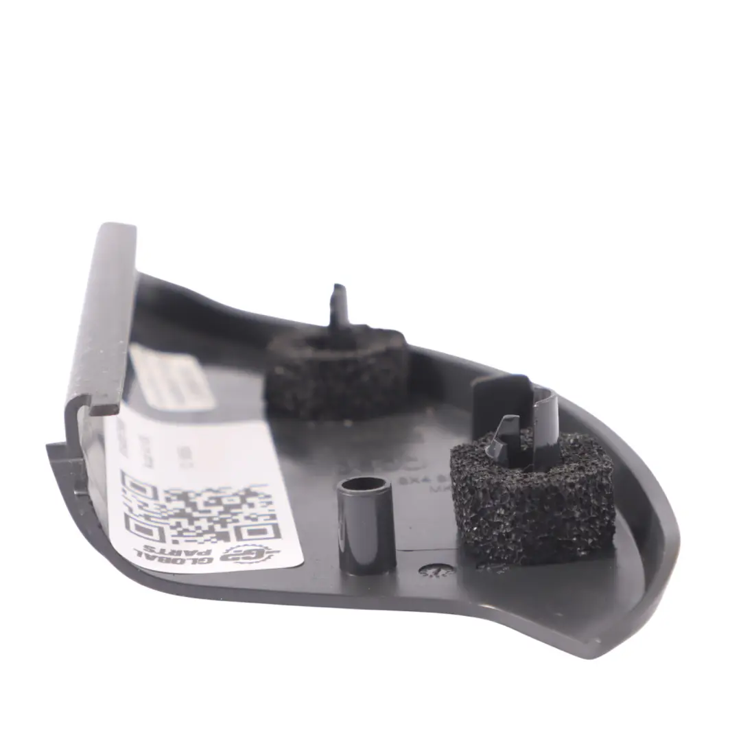 AUDI A1 8X Corner Trim Molding Front Right O/S Strip Cover Black - SKU 8X4857506 - Part number 8X4857506