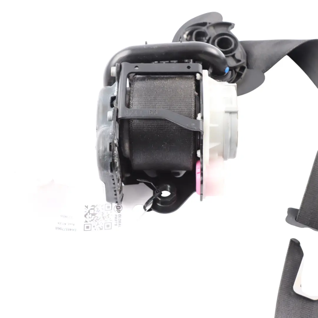 Belt Front Right O/S Belt to Audi A1 8X Seat with Part number 8X4857706B Audi A1 8X Seat Belt Front Right O/S Belt - SKU 8X4857706B - Part number 8X4857706B