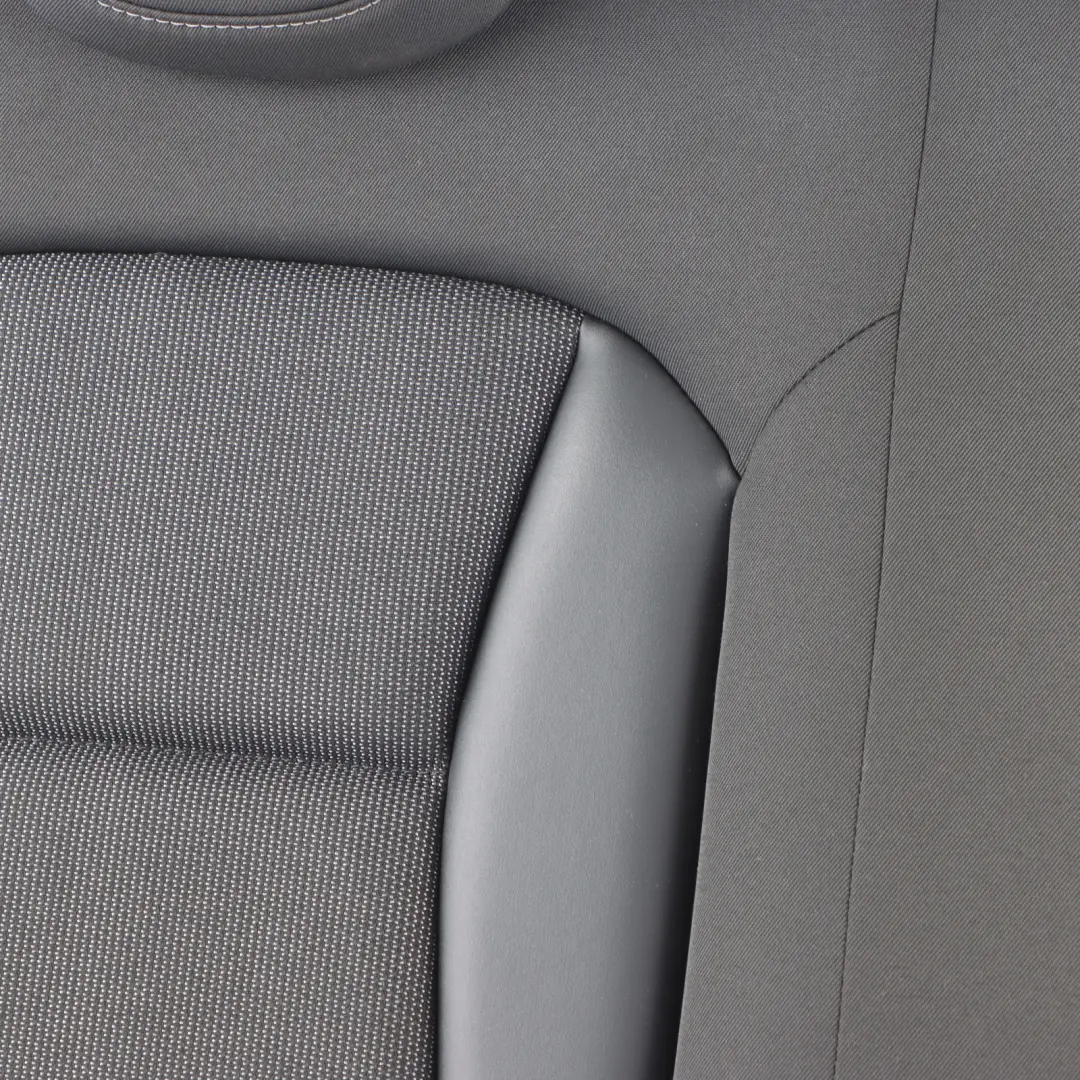 Backrest Cover Rear Left N/S Black Cloth Fabric 8X4885805A to Audi A1 8X Seat with Part number 8X4885805B Audi A1 8X Seat Backrest Cover Rear Left N/S Black Cloth Fabric 8X4885805A - SKU 8X4885805B - Part number 8X4885805B