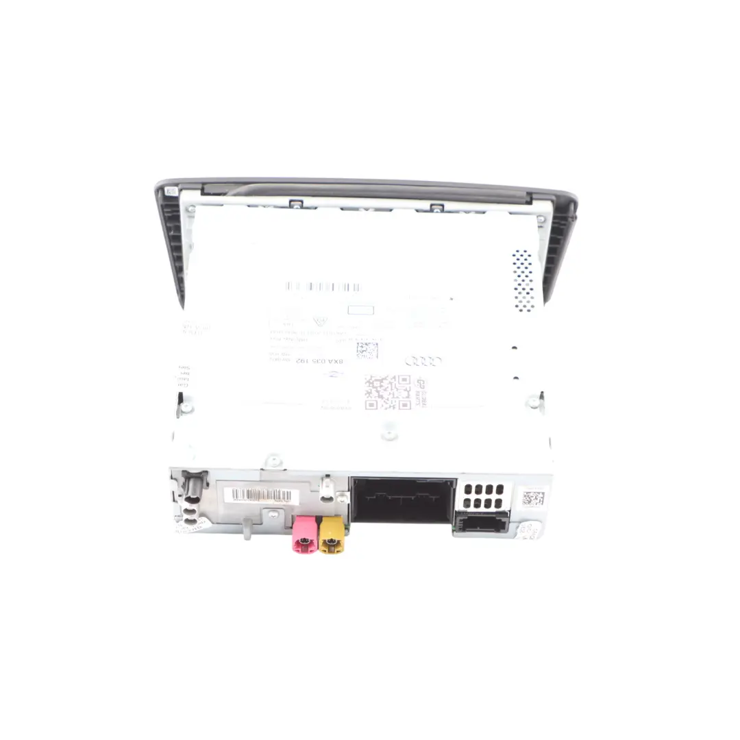 Sat Navi Stereo Radio Audio MMI Head Unit CD Player Unit A to Audi A1 8X with Part number 8XA035192 Audi A1 8X Sat Navi Stereo Radio Audio MMI Head Unit CD Player Unit A - SKU 8XA035192 - Part number 8XA035192