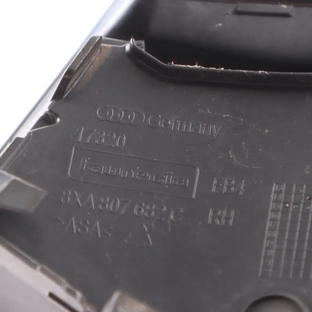 Front Bumper Air Intake Grille Trim Black Right O/S to Audi A1 8X with Part number 8XA807682C Audi A1 8X Front Bumper Air Intake Grille Trim Black Right O/S - SKU 8XA807682C - Part number 8XA807682C