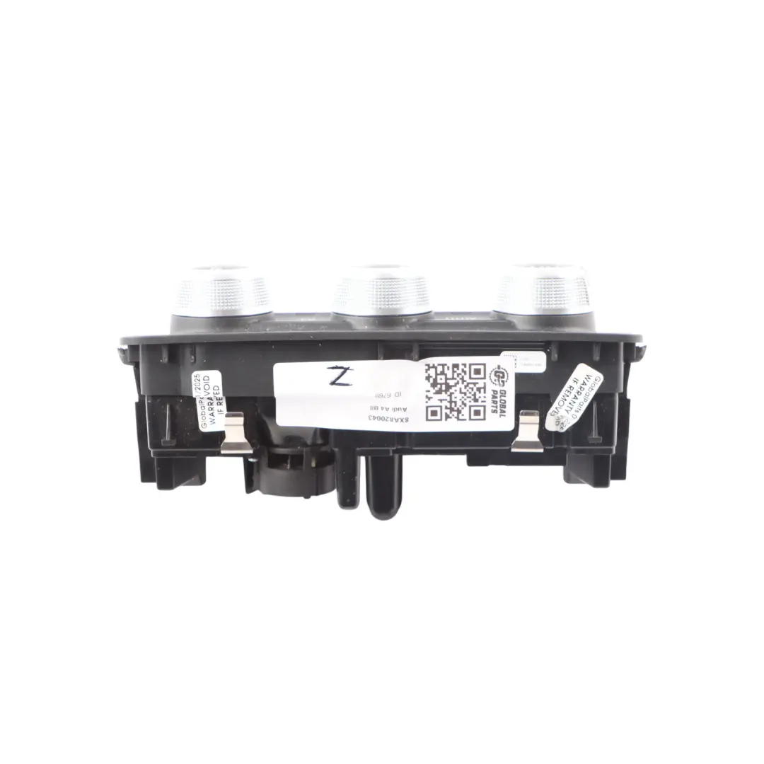 Audi A1 S1 8X Klimaanlage Heizung Bedieneinheit Schalter - SKU 8XA820043 - Teilenummer 8XA820043