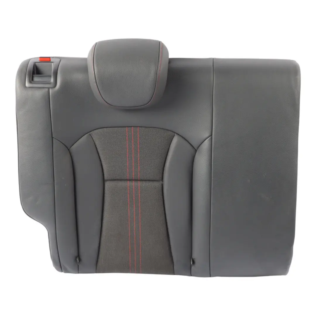 Backrest Cover Rear Right O/S Black Tomato Red Leather Fabric to Audi S1 8X Seat with Part number 8XA885806 Audi S1 8X Seat Backrest Cover Rear Right O/S Black Tomato Red Leather Fabric - SKU 8XA885806 - Part number 8XA885806