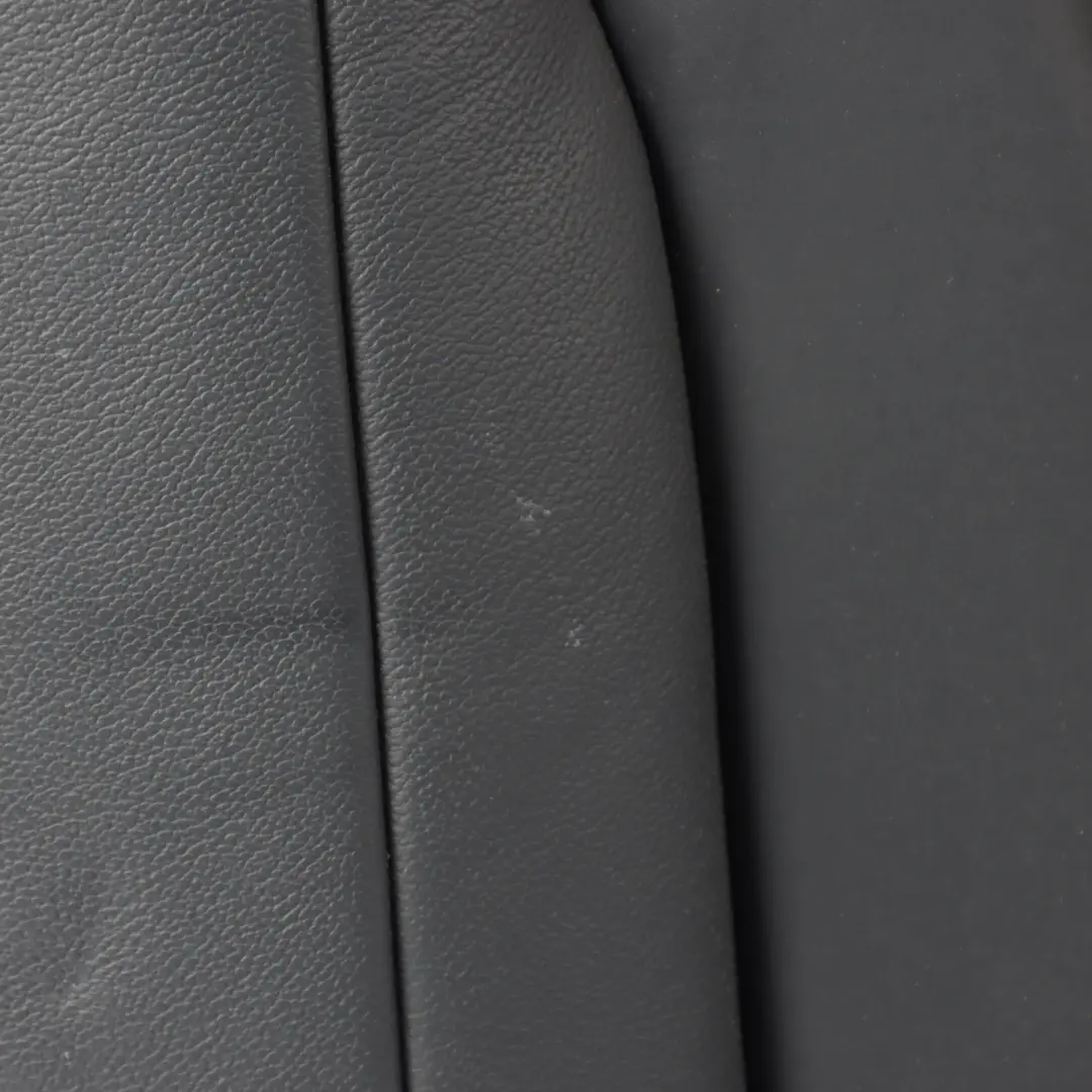 Audi S1 8X Seat Backrest Cover Rear Right O/S Black Tomato Red Leather Fabric - SKU 8XA885806 - Part number 8XA885806