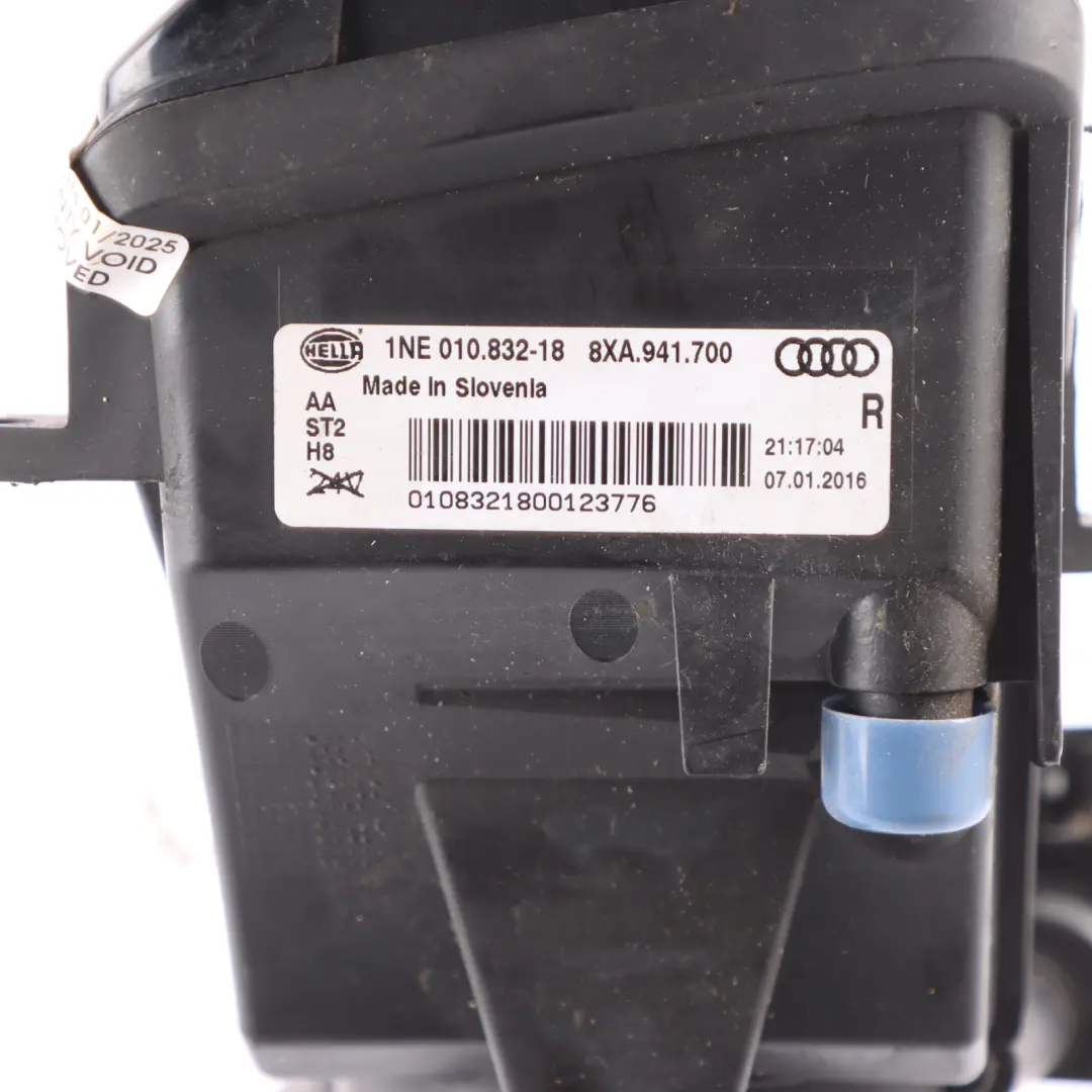 Bumper Fog Light Lamp Front Right O/S to Audi A1 8X with Part number 8XA941700 Audi A1 8X Bumper Fog Light Lamp Front Right O/S - SKU 8XA941700 - Part number 8XA941700