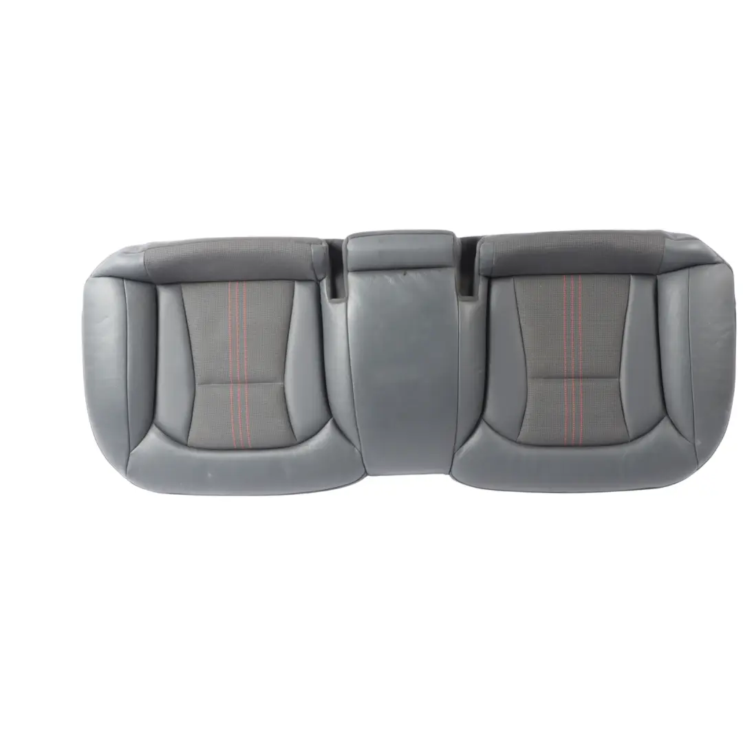 Audi S1 8X Funda Asiento Trasero Couch Bench Negro Tomate Rojo Cuero Tela - SKU 8XG885405 - Número de pieza 8XG885405