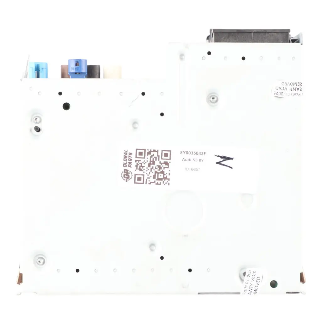 8Y Multimedia Radio CD Player Bluetooth Control Head Unit to Audi S3 with Part number 8Y0035043F Audi S3 8Y Multimedia Radio CD Player Bluetooth Control Head Unit - SKU 8Y0035043F - Part number 8Y0035043F