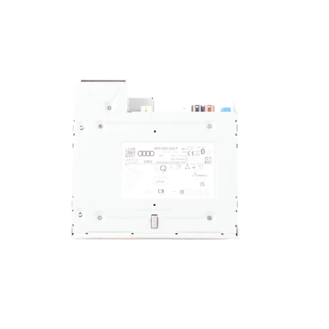 8Y Multimedia Radio CD Player Bluetooth Control Head Unit to Audi S3 with Part number 8Y0035043F Audi S3 8Y Multimedia Radio CD Player Bluetooth Control Head Unit - SKU 8Y0035043F - Part number 8Y0035043F