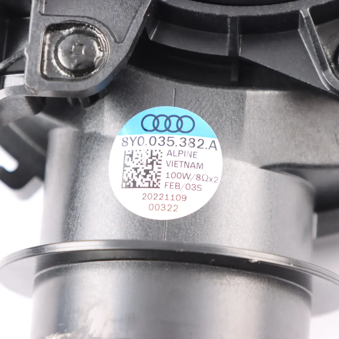 Audi S3 8Y Subwoofer Speaker Rear Left N/S Boot Trunk Audio Unit - SKU 8Y0035382A - Part number 8Y0035382A