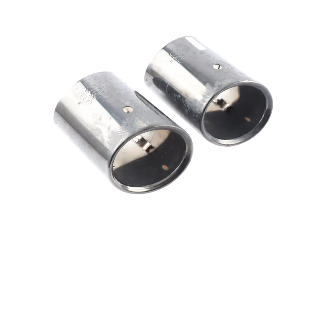 8Y Quattro Rear Muffler Exhaust Ends SET Chrome to Audi S3 with Part number 8Y0253826 Audi S3 8Y Quattro Rear Muffler Exhaust Ends SET Chrome - SKU 8Y0253826 - Part number 8Y0253826