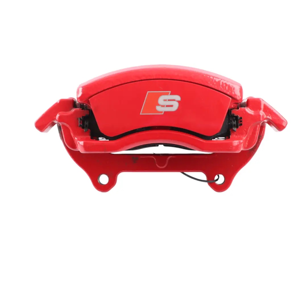 Audi A3 S3 8Y Brake Caliper Front Left N/S Wheel Brake Unit Red - SKU 8Y0615123A - Part number 8Y0615123A
