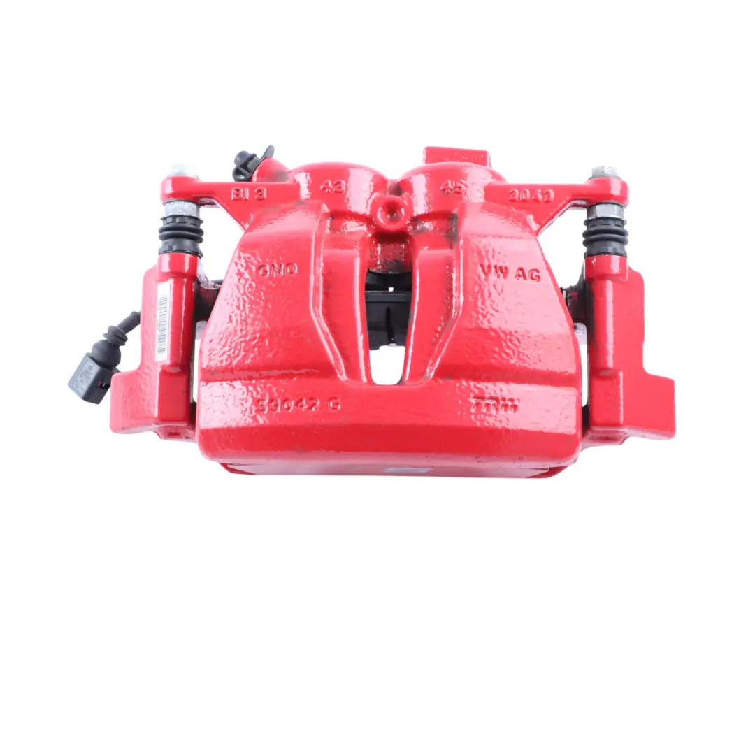 8Y Brake Caliper Front Right O/S Wheel Brake Unit Red to Audi A3 S3 with Part number 8Y0615124A Audi A3 S3 8Y Brake Caliper Front Right O/S Wheel Brake Unit Red - SKU 8Y0615124A - Part number 8Y0615124A