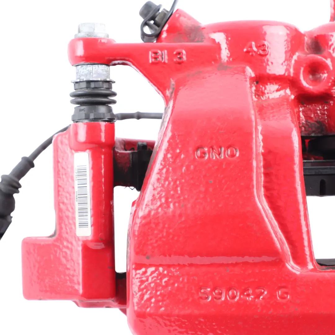Audi A3 S3 8Y Brake Caliper Front Right O/S Wheel Brake Unit Red - SKU 8Y0615124A - Part number 8Y0615124A