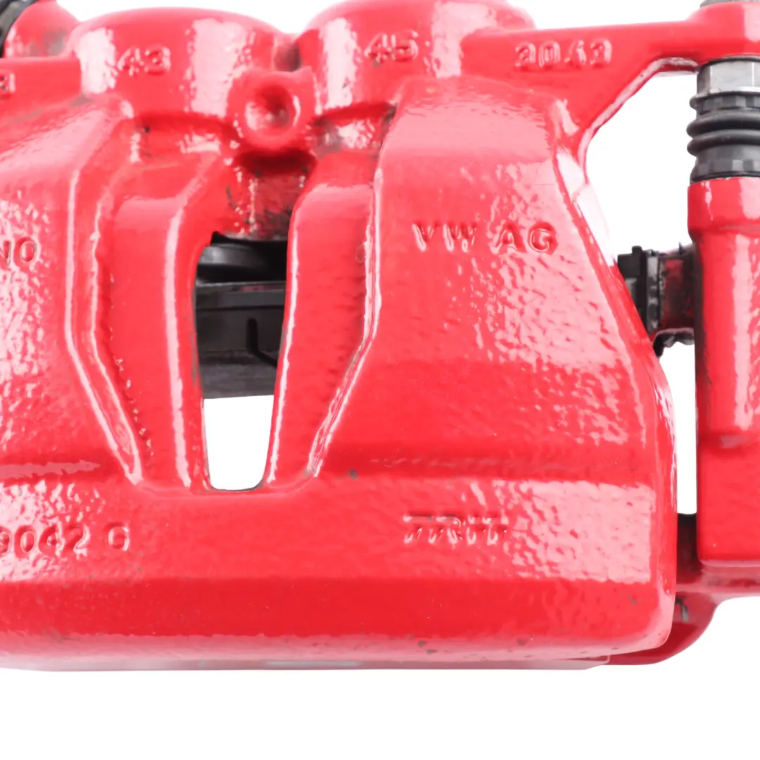 Audi A3 S3 8Y Brake Caliper Front Right O/S Wheel Brake Unit Red - SKU 8Y0615124A - Part number 8Y0615124A