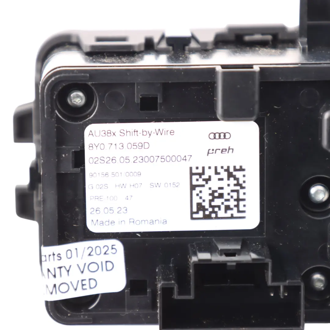 Selector Mechanism Automatic to Audi S8 D3 Gear Shifter with Part number 8Y0713059D Audi S8 D3 Gear Shifter Selector Mechanism Automatic - SKU 8Y0713059D - Part number 8Y0713059D