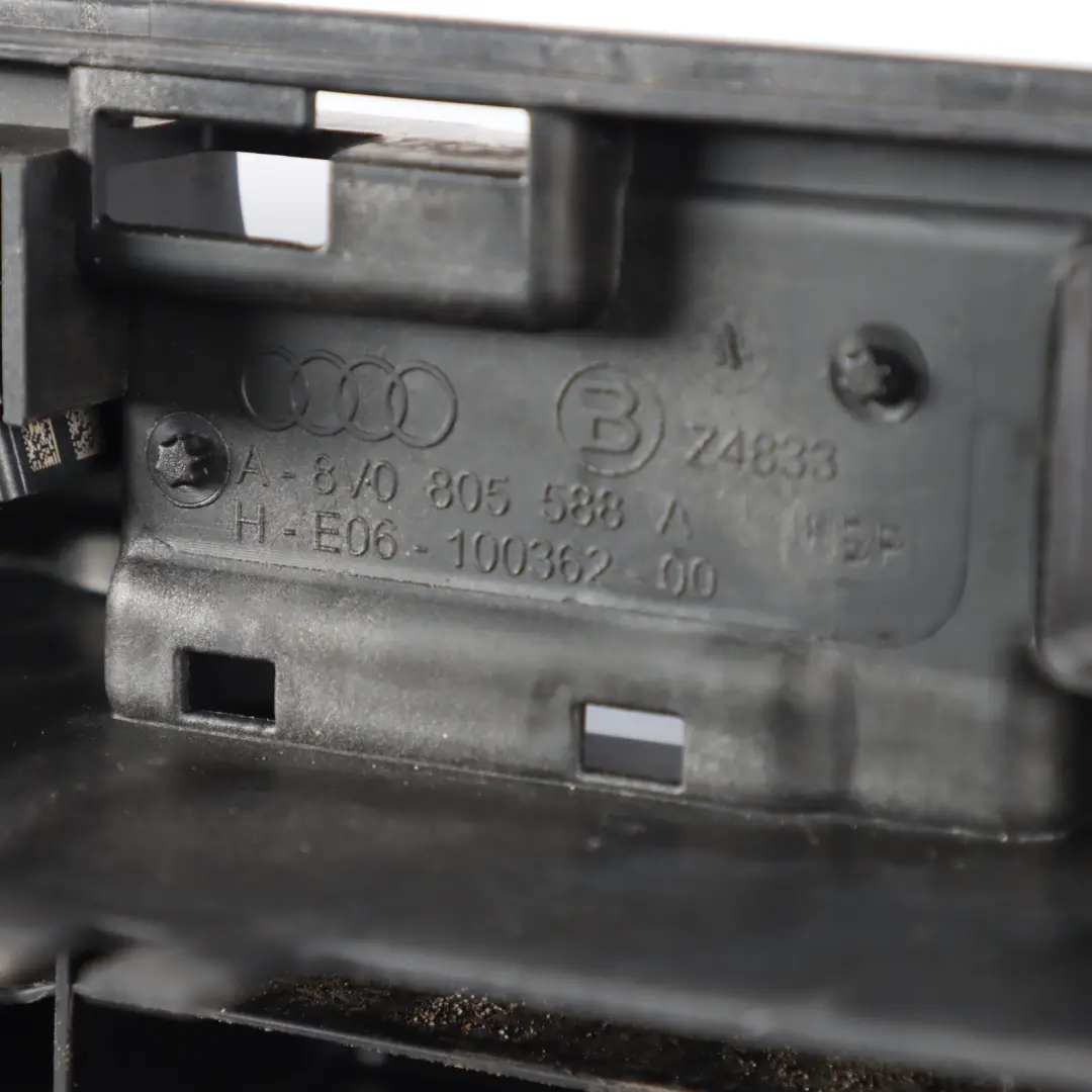 8Y Front Slam Panel Cowling Radiator Support Mount Bracket to Audi A3 S3 with Part number 8Y0805588 Audi A3 S3 8Y Front Slam Panel Cowling Radiator Support Mount Bracket - SKU 8Y0805588 - Part number 8Y0805588