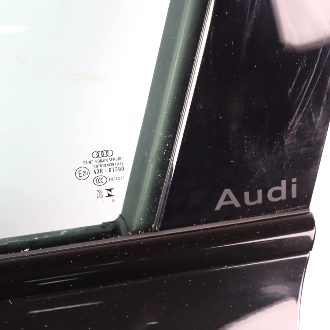 8Y Door Cover Front Left N/S Mythical Black Metallic - Y9T to Audi A3 S3 with Part number 8Y0831051 Audi A3 S3 8Y Door Cover Front Left N/S Mythical Black Metallic - Y9T - SKU 8Y0831051-MYB - Part number 8Y0831051