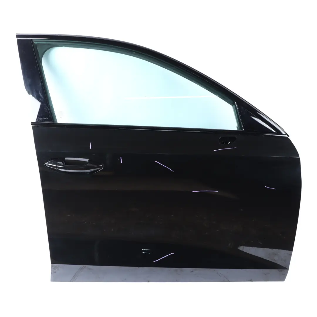 8Y Door Cover Front Right O/S Mythical Black Metallic - Y9T to Audi A3 S3 with Part number 8Y0831052 Audi A3 S3 8Y Door Cover Front Right O/S Mythical Black Metallic - Y9T - SKU 8Y0831052-MYB - Part number 8Y0831052