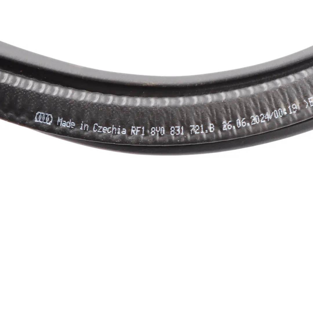 8Y Front Door Inner Rubber Gasket Seal Left Right N/O/S to Audi S3 with Part number 8Y0831721C Audi S3 8Y Front Door Inner Rubber Gasket Seal Left Right N/O/S - SKU 8Y0831721C - Part number 8Y0831721C