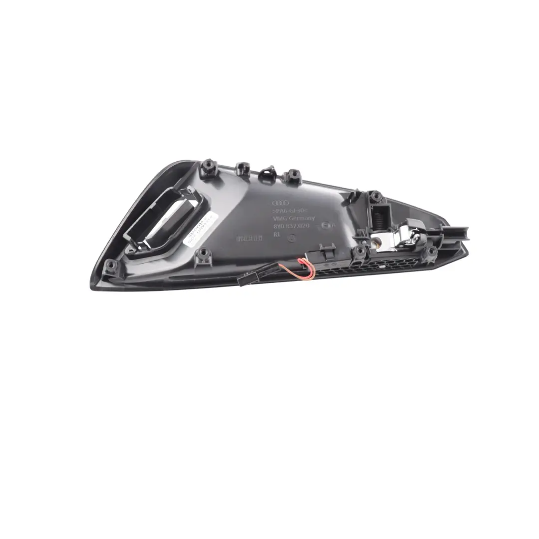 8Y Front Rear Right O/S Door Interior Handle to Audi A3 S3 RS3 with Part number 8Y0837020A Audi A3 S3 RS3 8Y Front Rear Right O/S Door Interior Handle - SKU 8Y0837020A - Part number 8Y0837020A