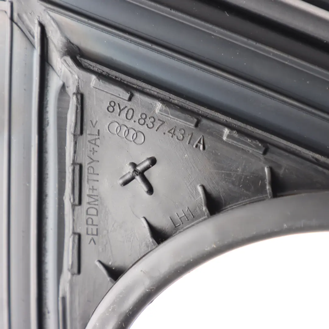 Audi S3 8Y Door Window Seal Trim Strip Channel Front Left N/S - SKU 8Y0837431A - Part number 8Y0837431A