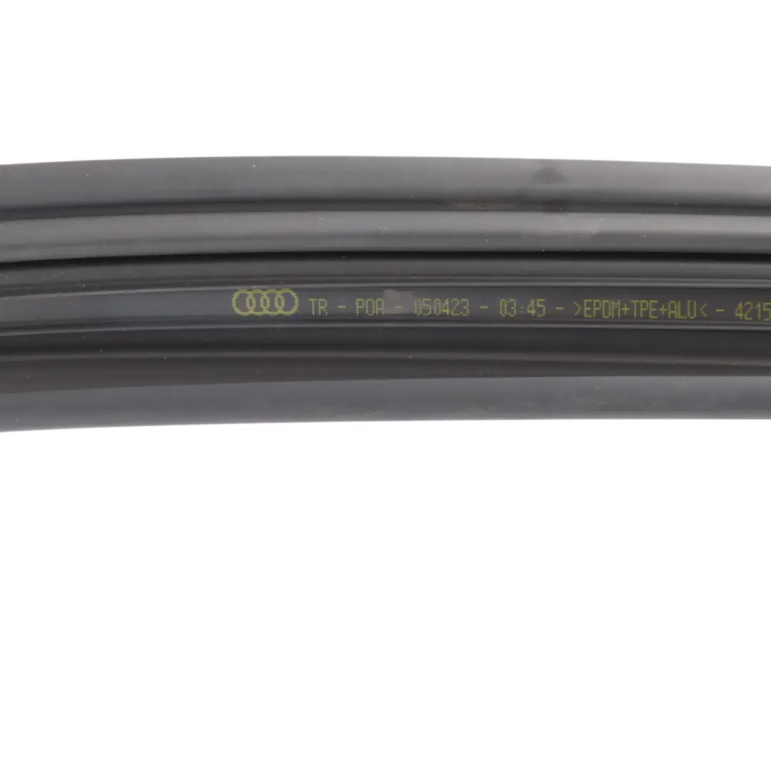Audi S3 8Y Window Guide Front Door Right O/S Outside Seal Moulding - SKU 8Y0837432A - Part number 8Y0837432A