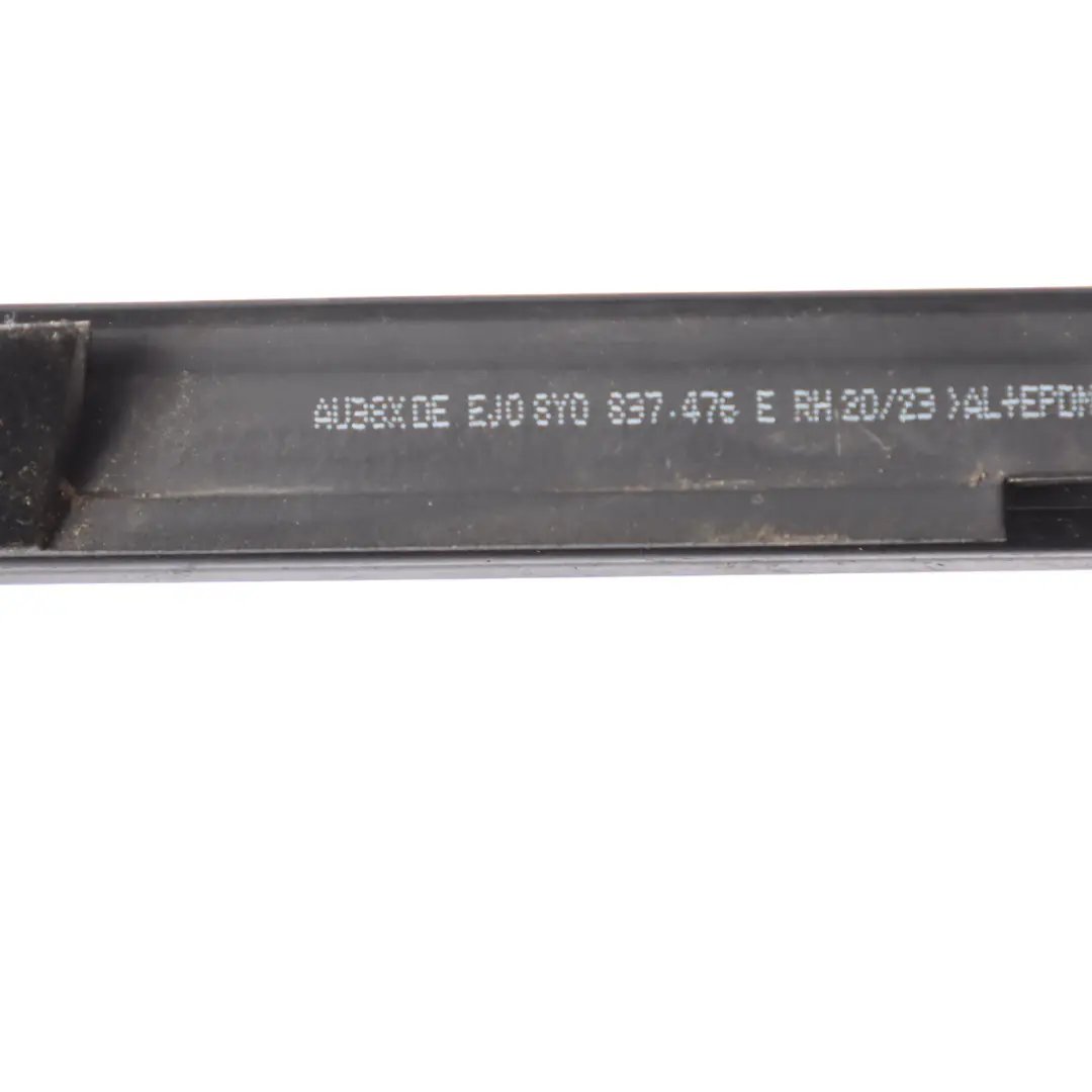 Audi S3 8Y Front Door Window Trim Outer Weather Strip Right O/S - SKU 8Y0837476E - Part number 8Y0837476E