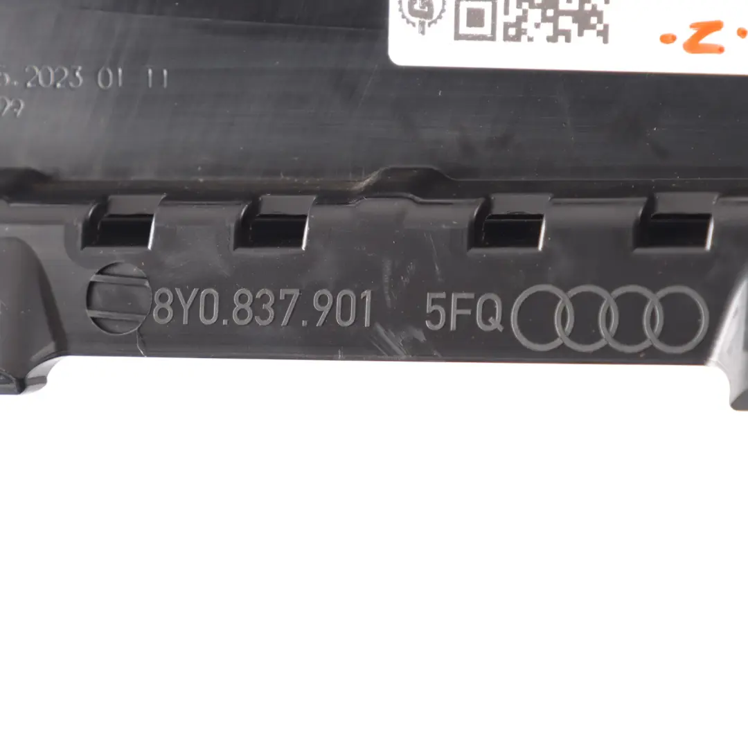 8Y Front Trim B Column Pillar Cover Outer Panel Left N/S to Audi S3 with Part number 8Y0837901 Audi S3 8Y Front Trim B Column Pillar Cover Outer Panel Left N/S - SKU 8Y0837901 - Part number 8Y0837901