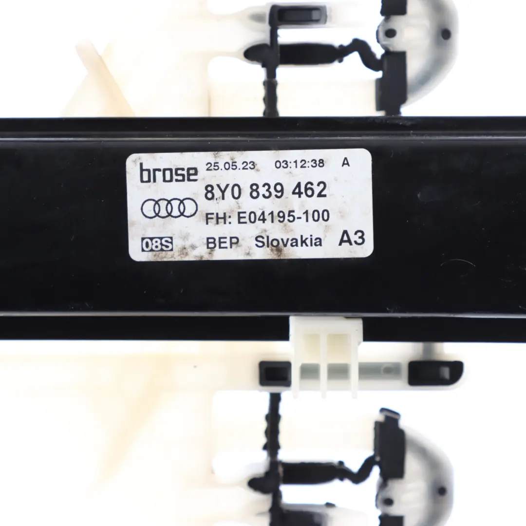 Audi A3 S3 8Y Rear Right O/S Door Window Lifter Regulator - SKU 8Y0839462 - Part number 8Y0839462