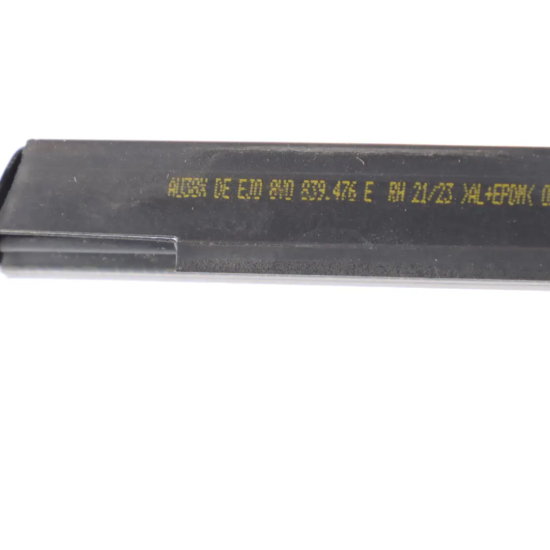 Audi S3 8Y Rear Door Outer Window Seal Strip Trim Rubber Right O/S - SKU 8Y0839476E - Part number 8Y0839476E