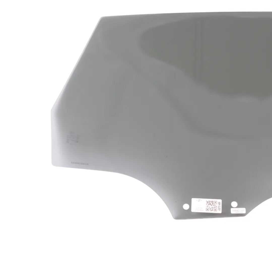 Audi A3 8Y Door Window Glass Rear Left N/S Door Glazing Green AS3 - SKU 8Y4845205A - Part number 8Y4845205A