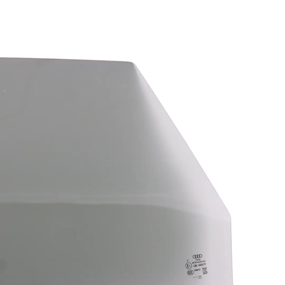 8Y Cristal Puerta Trasera Izquierda Verde AS3 para Audi A3 con número de pieza 8Y4845205A Audi A3 8Y Cristal Puerta Trasera Izquierda Verde AS3 - SKU 8Y4845205A - Número de pieza 8Y4845205A