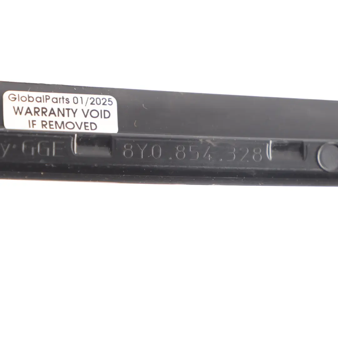 8Y Windshield Water Deflector Front Right O/S Trim to Audi S3 with Part number 8Y0854328 Audi S3 8Y Windshield Water Deflector Front Right O/S Trim - SKU 8Y0854328 - Part number 8Y0854328