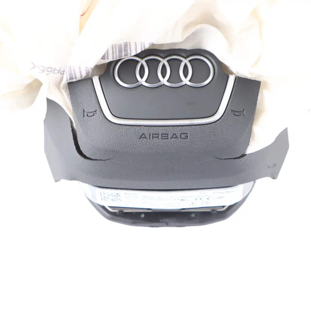Audi S3 8Y Steering Wheel Driver Air Module Unit DAMAGED - SKU 8Y0880201K-1 - Part number 8Y0880201K