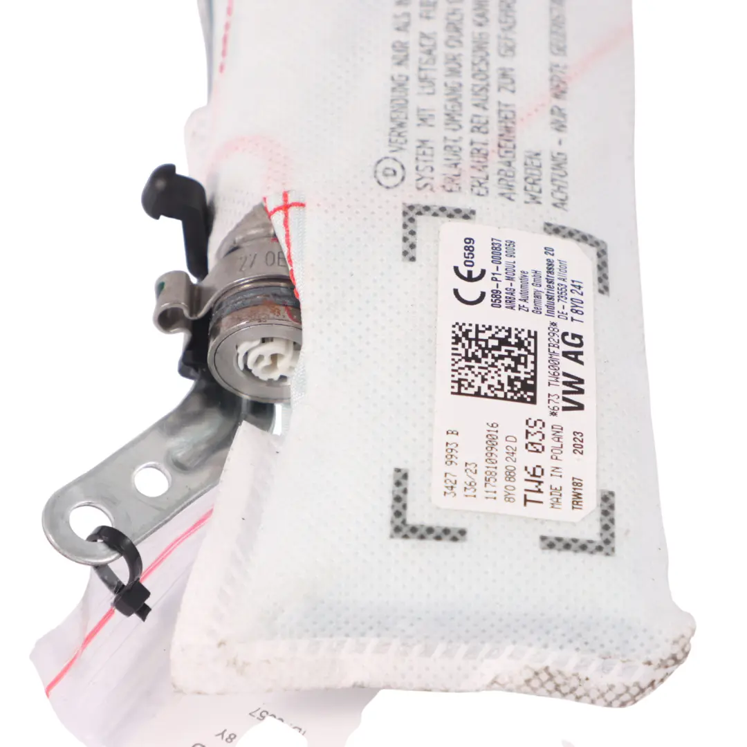 8Y Side Air Module Front Seat Right O/S SRS to Audi S3 with Part number 8Y0880242D Audi S3 8Y Side Air Module Front Seat Right O/S SRS - SKU 8Y0880242D - Part number 8Y0880242D