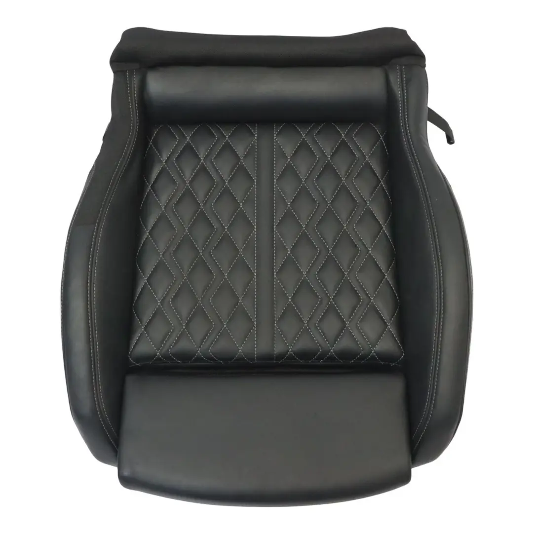 Audi S3 8Y Coussin de siège sport avant gauche chauffant en cuir Soul Noir Gris - SKU 8Y0881405K - Numéro de pièce 8Y0881405K