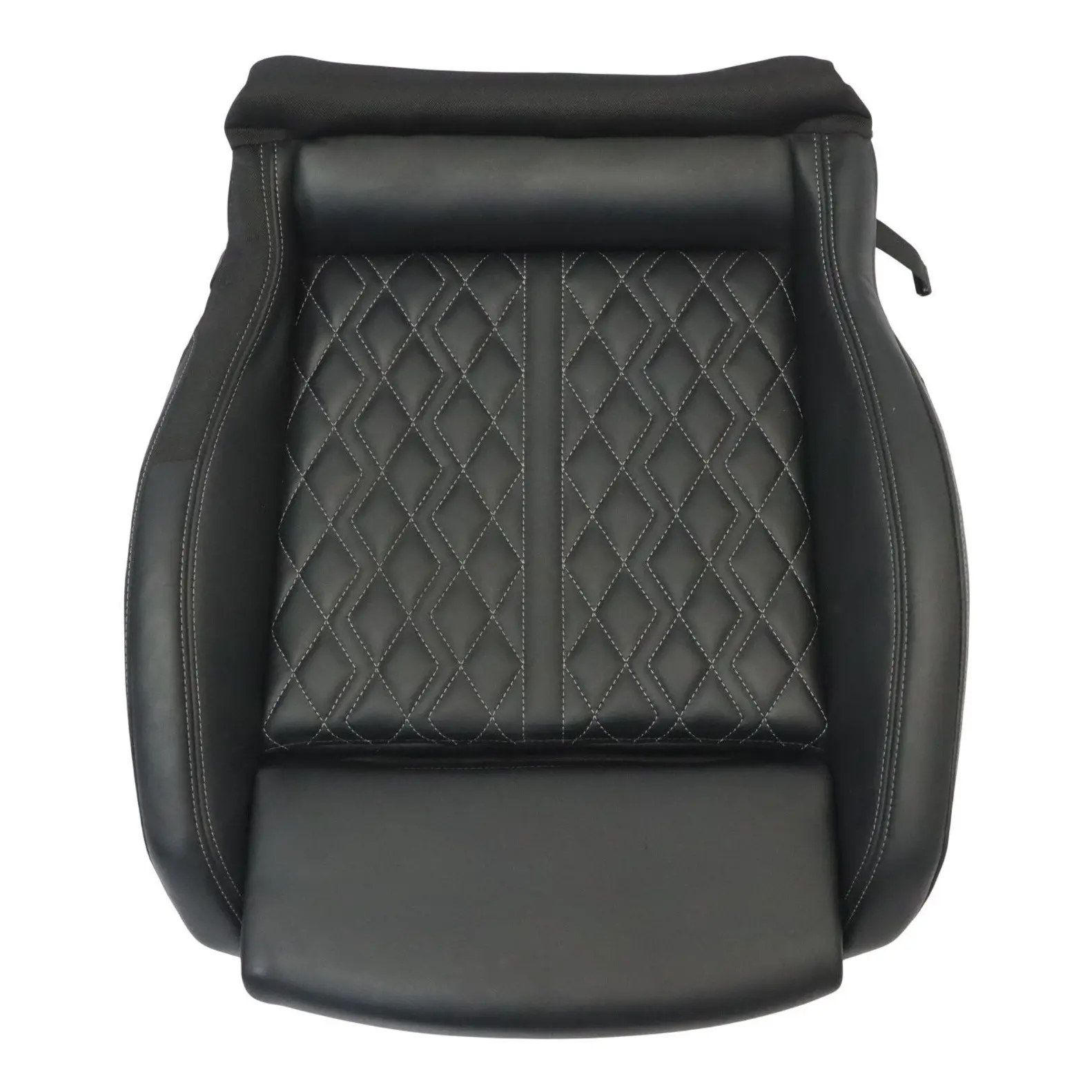 Audi S3 8Y Coussin de siège sport avant gauche chauffant en cuir Soul Noir Gris