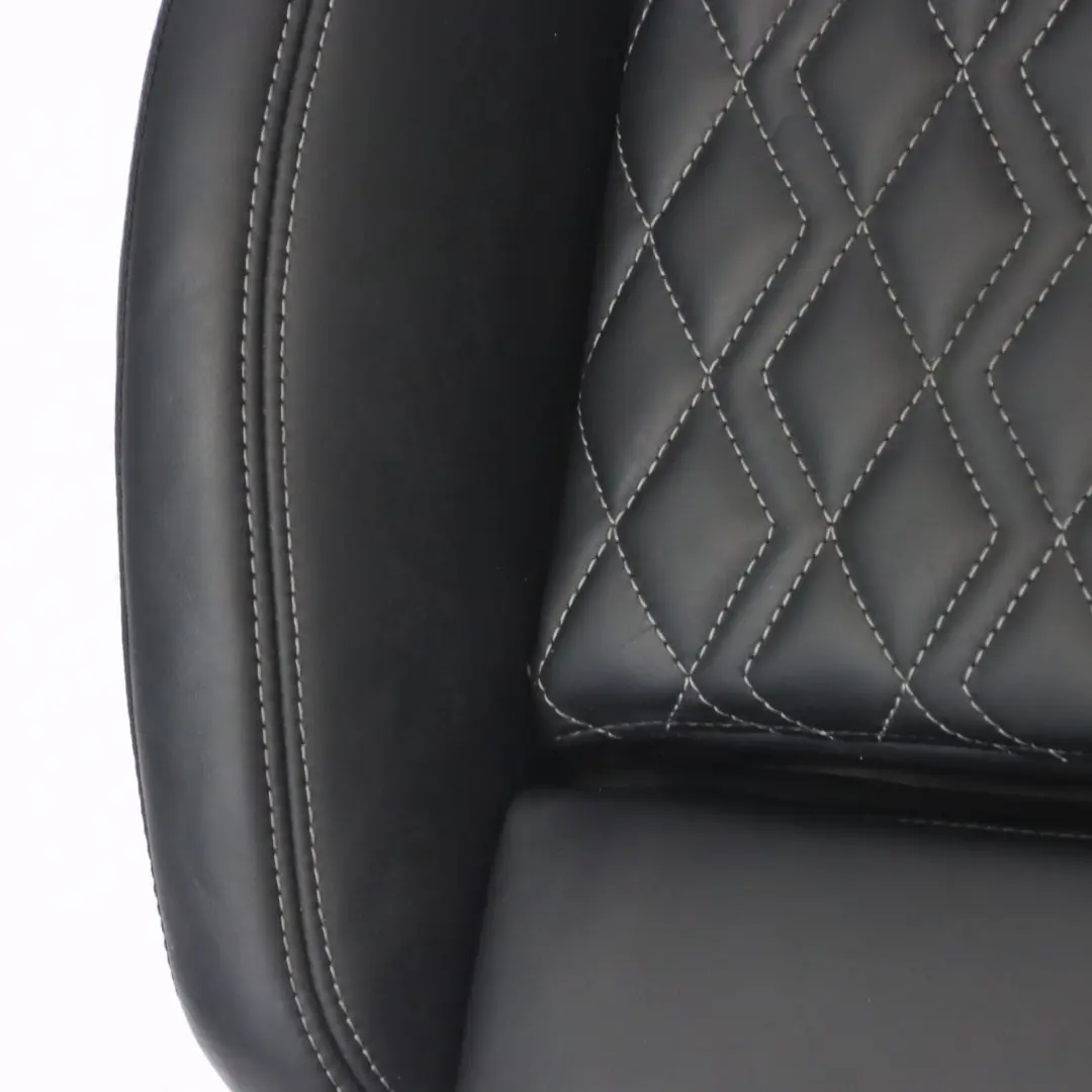 Audi S3 8Y Coussin de siège sport avant gauche chauffant en cuir Soul Noir Gris - SKU 8Y0881405K - Numéro de pièce 8Y0881405K